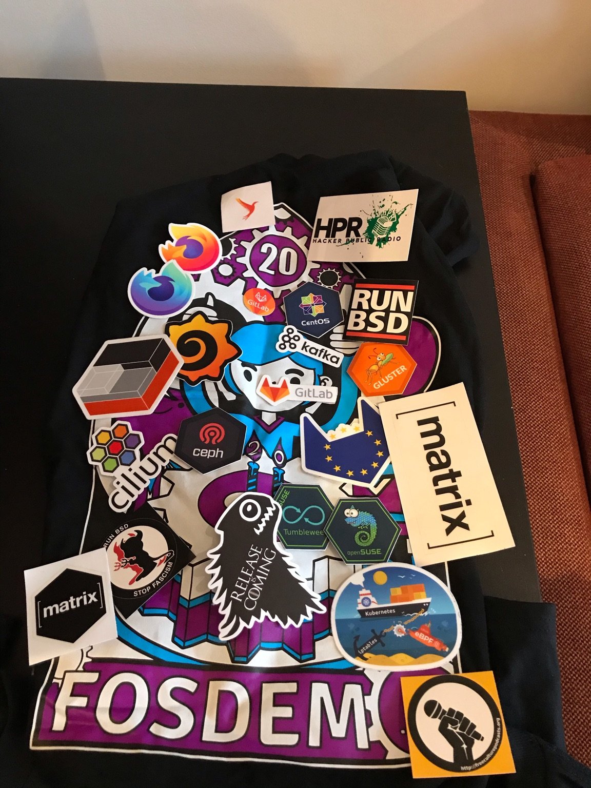 Some of my new favourite stickers in there.